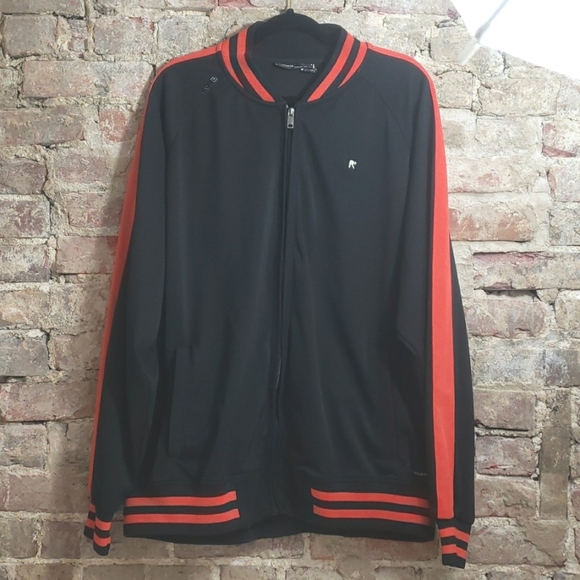 Rocawear mens jacket vintage black and red size xxl 2X